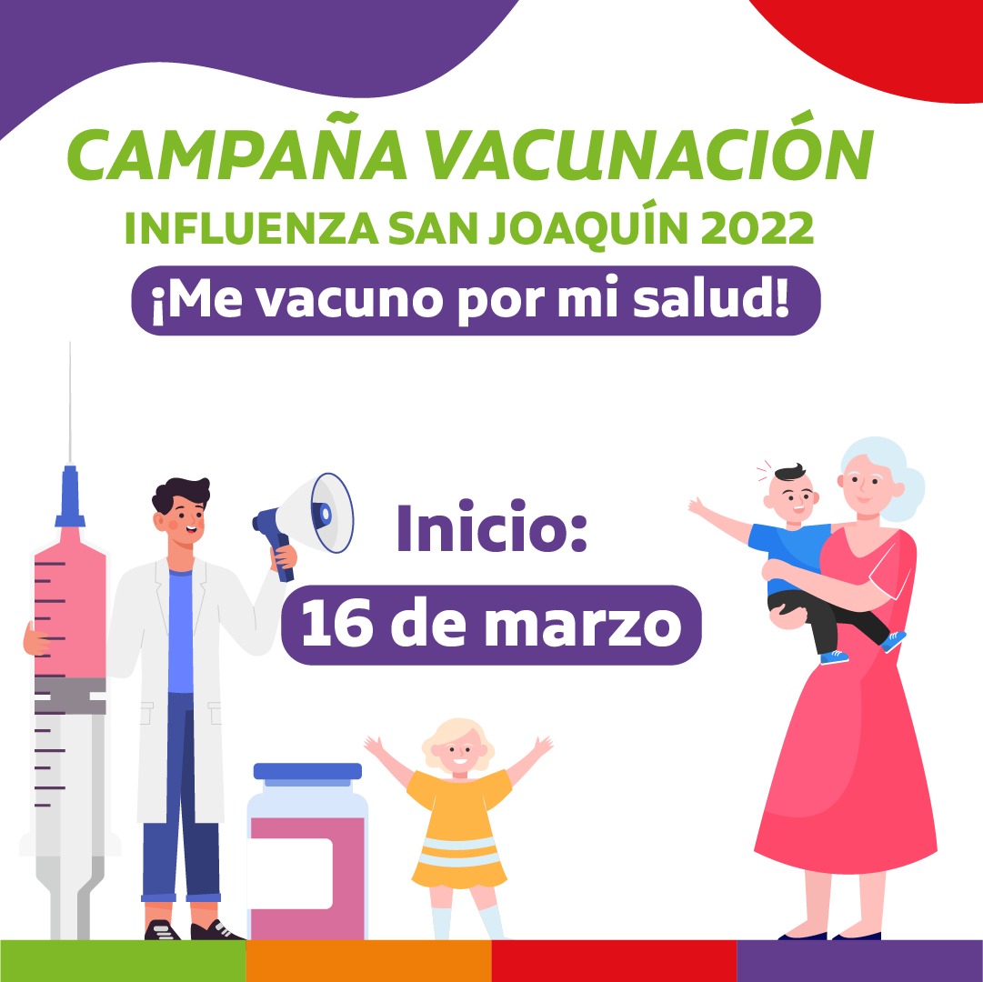 Campaña de vacunación contra la influenza